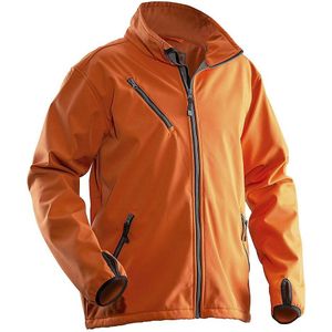 Leipold+Döhle Softshell jas, oranje, maat XXXL