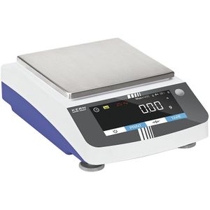 KERN Precisieweegschaal PDS, weegbereik tot 4,2 kg, afleesbaarheid 1 g, weegplaat 185 x 185 mm