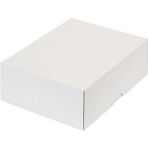 ratioform terra Dekseldoos, tweedelig, inwendige afmetingen 252 x 180 x 79 mm, B5, wit, vanaf 30 stuks