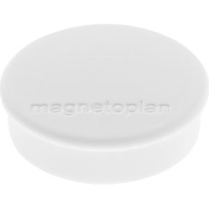 magnetoplan Magneet DISCOFIX HOBBY, Ø 25 mm, VE = 100 stuks, wit
