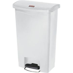 Rubbermaid Afvalbak voor pedaalemmer SLIM JIM®, inhoud 50 l, b x h x d = 456 x 719 x 292 mm, wit