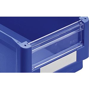 BITO Venster, voor magazijnbakken, VE = 10 stuks, ES3521