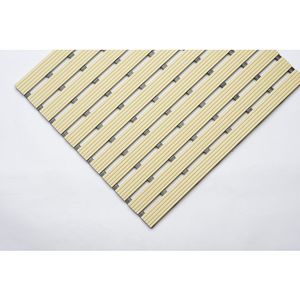 EHA Kunststof mat, per str. mtr., loopvlak van harde kunststof, antislip, breedte 1000 mm, beige