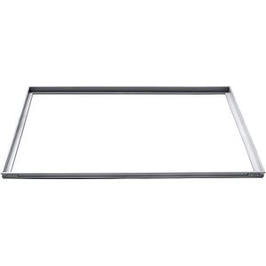 Aluminium inbouwframe, voor profielmatten van aluminium, voor l x b = 985 x 785 mm