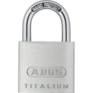 ABUS Cilinderhangslot, 64TI/30 lock-tag, VE = 12 stuks, zilverkleurig
