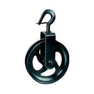 Seilrad 190 mm, 200 kg für Seil bis 28 mm