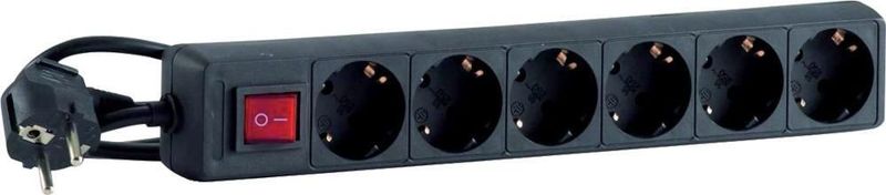 Steckdosenleiste IP201,4m 6-fach H05VV-F3G1,0