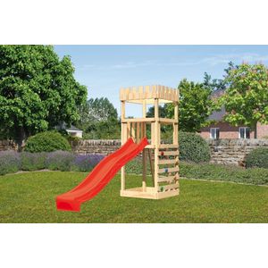 Spielturm Ritterburg Löwenherz mit 2,5m Rutsche