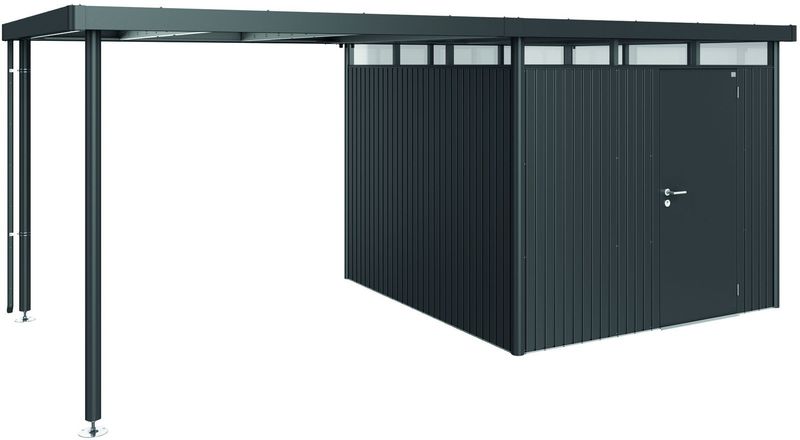 Seitendach zu Gerätehaus HighLine