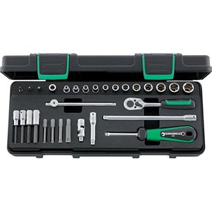 Steckschl.-Grt. 1/4" 30tlg. 40/23/7 Stahlwille
