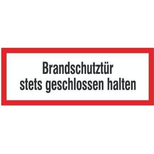 Brandschutztür geschl. h.PVC-Folie, selbstklebend