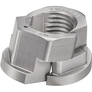 TWINNUT-Mutter mit Bund 6333S-M10 AMF