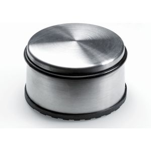 Türstopper, Ø 108/114 x 62 mm, Stahl, Edelstahl Optik