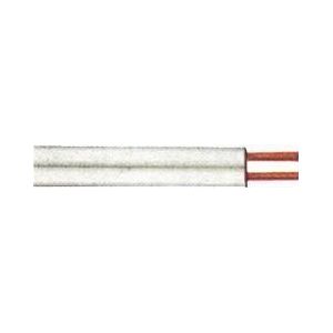 Zwillingsleitung H03VH-H 2x0,75mm2, 25m-Ring, weiß