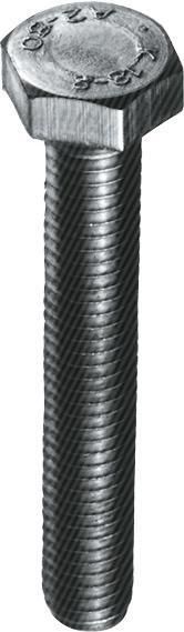 Sechskantschraube DIN 933 M10x 30 A2 E-NORMpro 100 Stück