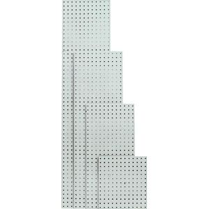 Lochplatte 1486x457 mm lichtgrau RAL 7035