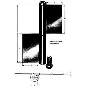 Konstruktionsbänder blank KO 4 180/ 4 mm