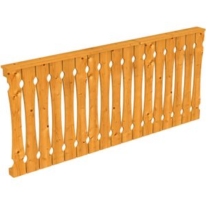 Brüstung Balkonschalung Fichte