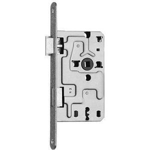 Einsteckschloss Innentüren 55/72BB20 rund silber Links