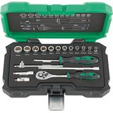 Steckschl.-Grt. 1/4" 18tlg. FORTIS