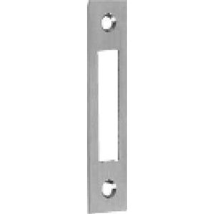Fl-Schließbl.S412,DL-R m.Rieg.auss.,20x90rd,NiSi