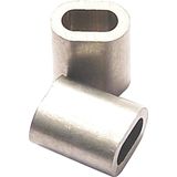 Alu-Pressklemmen Z5 f.Drahtseil-Ø 5,0mm