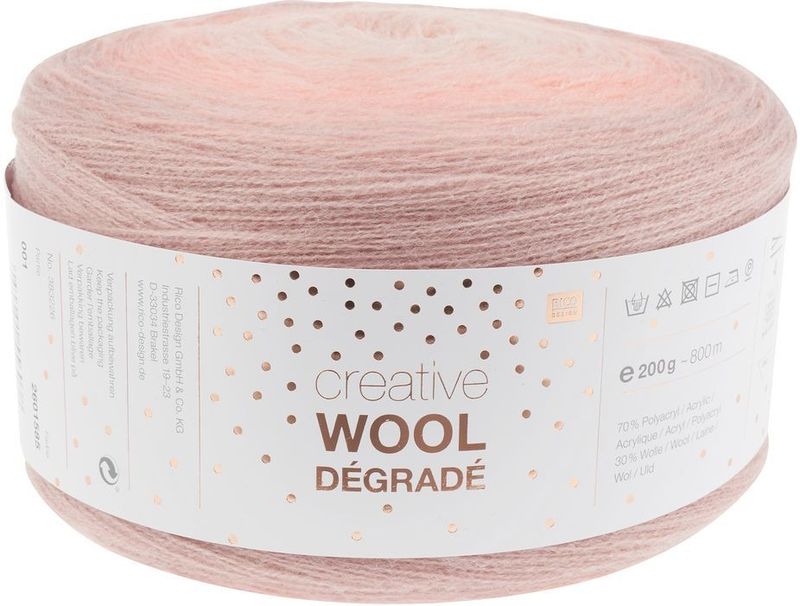 Rico Creative Wool Dégradé - Puder