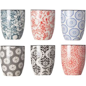 Cosy & Trendy - Delirio - Kopjes - 90 ml - Set van 6