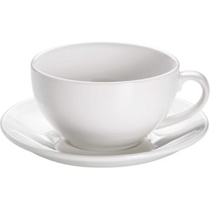 Maxwell & Williams Kop en Schotel White Basics Round 450 ml