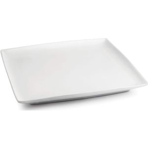 BonBistro Ontbijtbord / Dessertbord Yong Squito 18 x 18 cm - Wit - 6 stuks
