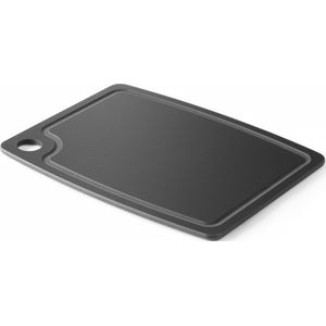 Hendi Snijplank antislip - vaatwasserbestendig - zwart houtvezel - 44 x 32.5 cm