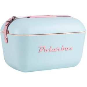 Polarbox Koelbox met Schouderband - Lichtblauw - 20 liter