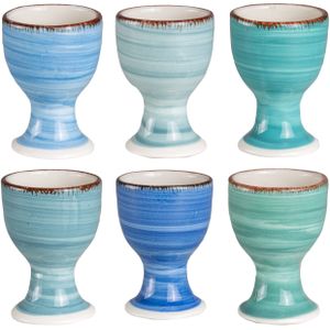 Cookinglife Eierdopjes Delice Blauw - 6 stuks