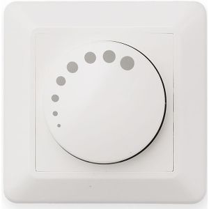 LED Dimmer 230V, fase aansnijding, inbouw, 3-35W, geschikt voor alle bekende merken afdekramen