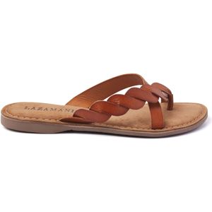 Slippers cognac dames hotsell