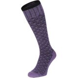 Sockwell  Compressiesok Dames Deco Dot  Paars  Stretch