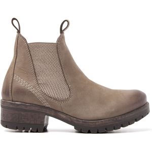 Lazamani  Chelsea boots Dames  Taupe  Nubuck