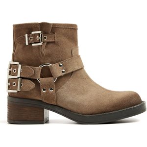 Lazamani  Boots Dames  Bruin  Suède