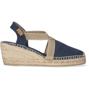 Toni Pons  Espadrilles Dames Terra-V  Blauw  Canvas