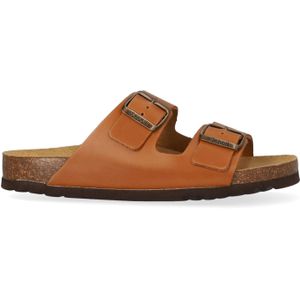 Scholl  Slippers Dames  Cognac  Leer