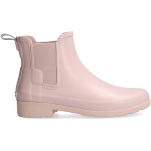 Hunter  Chelsea boots Dames  Roze  Rubber