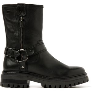 Lazamani  Boots Dames  Zwart  Leer