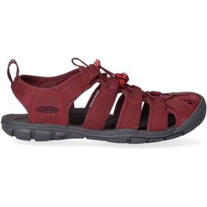 Keen  Wandelschoenen Dames Clearwater  Bordeaux  Leer