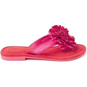 Lazamani  Slippers Dames  Rood  Leer