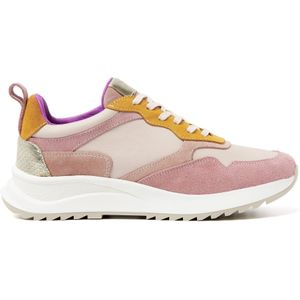 Lazamani  Sneakers Dames Valencia  Multi  Suède