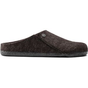 Birkenstock  open Unisex Zermatt  Bruin  Wolvilt