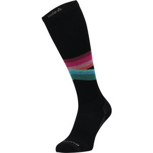 Sockwell  Skisokken Dames Rainbow Racer UL  Zwart  Stretch