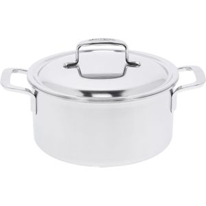 Kookpot met dubbelwandig deksel 22 cm / 4 l - Intense 5 - Demeyere