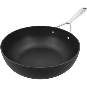 Wok vlakke bodem Duraslide 28 cm - Alu Plus 3 - Demeyere