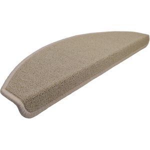 Trapmat Lima Beige (halve maantjes) 62x19x3,5cm